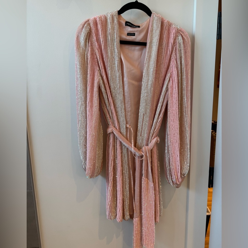 Retrofete Gabrielle sequin robe dress - Picture 2 of 6